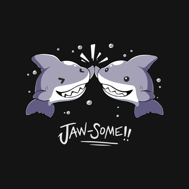 Shark Jaw-some-Mens-Basic-Tee-FunNkey