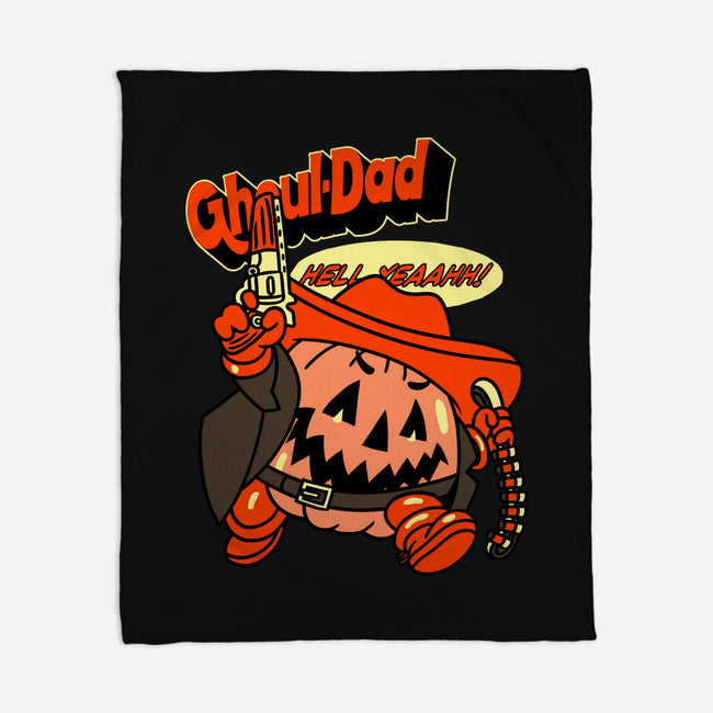 Ghoul Dad-None-Fleece-Blanket-naomori