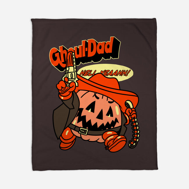 Ghoul Dad-None-Fleece-Blanket-naomori