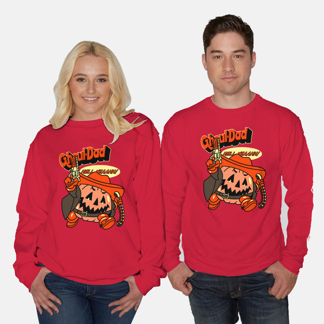 Ghoul Dad-Unisex-Crew Neck-Sweatshirt-naomori