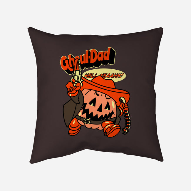 Ghoul Dad-None-Non-Removable Cover w Insert-Throw Pillow-naomori