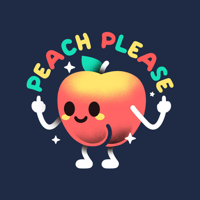 Peach Please-Unisex-Pullover-Sweatshirt-NemiMakeit