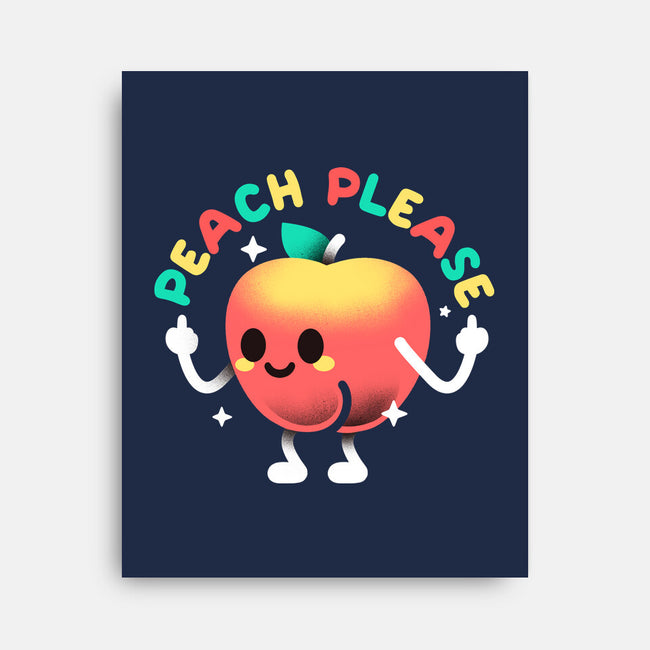 Peach Please-None-Stretched-Canvas-NemiMakeit