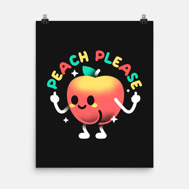 Peach Please-None-Matte-Poster-NemiMakeit