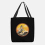 The Great Heeler Off Kanagawa-None-Basic Tote-Bag-retrodivision