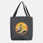 The Great Heeler Off Kanagawa-None-Basic Tote-Bag-retrodivision