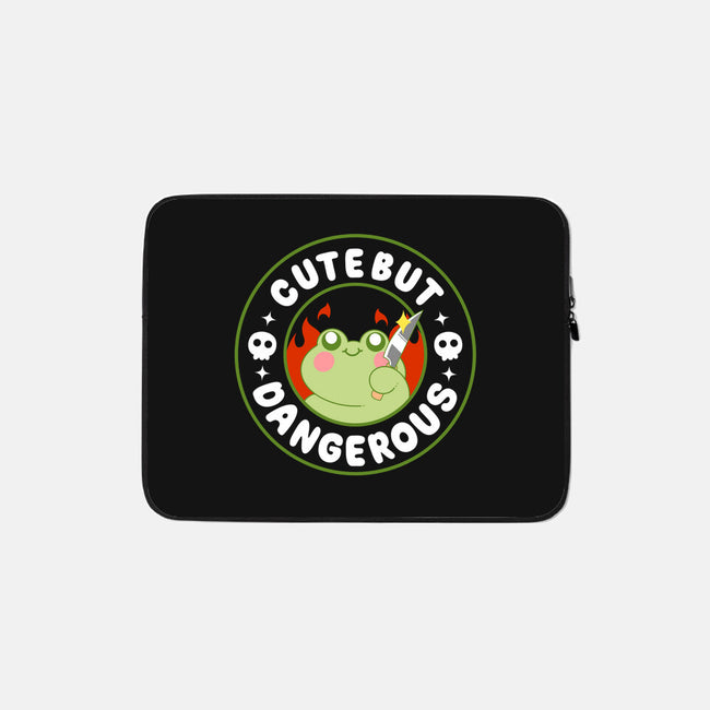 Cute But Dangerous Toad-None-Zippered-Laptop Sleeve-Tri haryadi