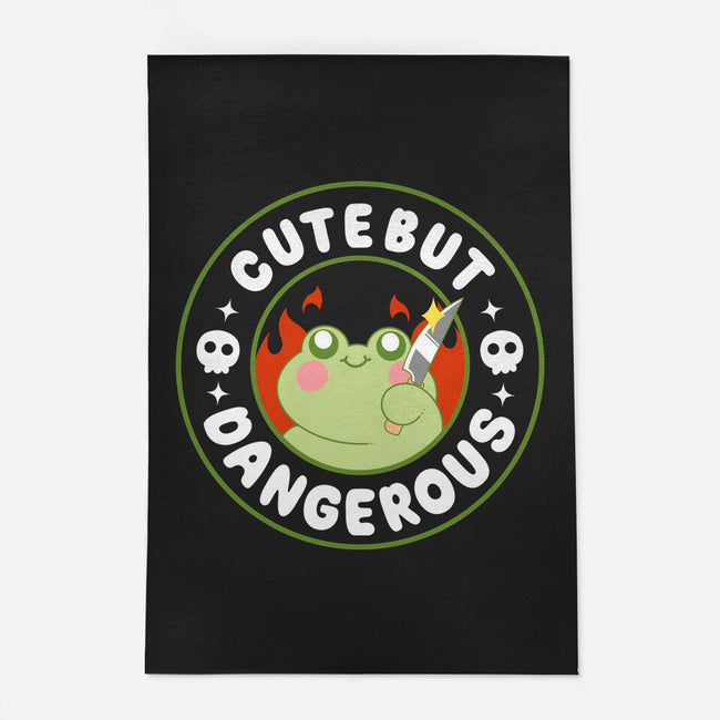 Cute But Dangerous Toad-None-Outdoor-Rug-Tri haryadi