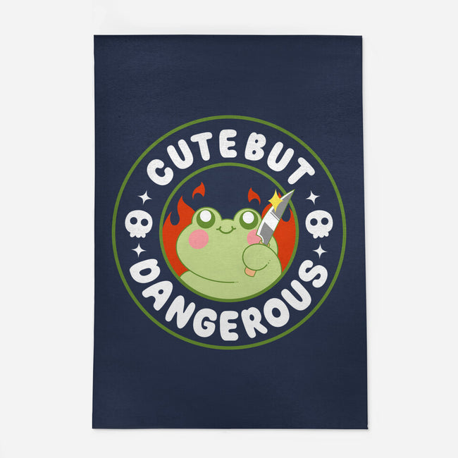 Cute But Dangerous Toad-None-Outdoor-Rug-Tri haryadi