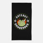 Cute But Dangerous Toad-None-Beach-Towel-Tri haryadi