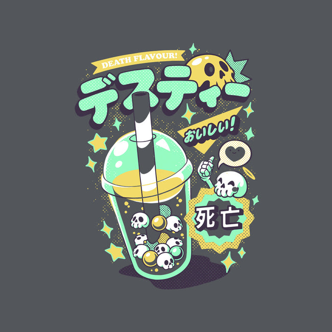 Death Tea Boba-None-Glossy-Sticker-ilustrata