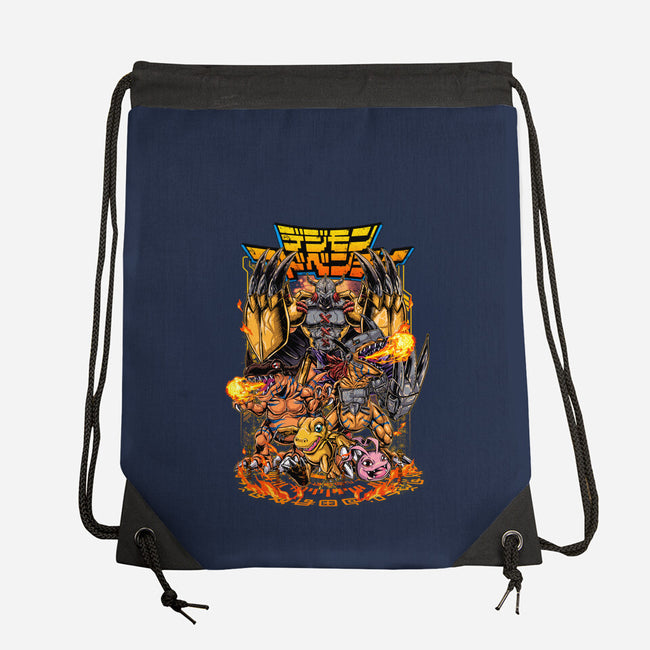 Agumon Evo-None-Drawstring-Bag-Knegosfield