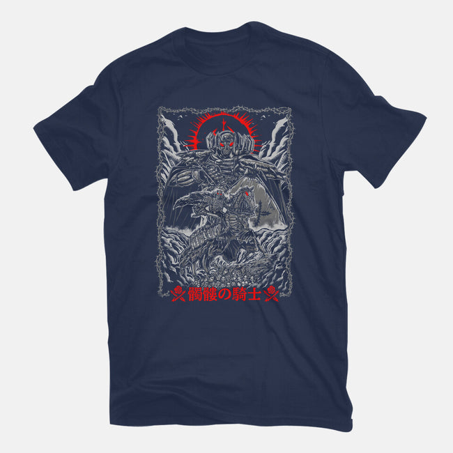 The Quest Of Skull Knight-Unisex-Basic-Tee-Knegosfield