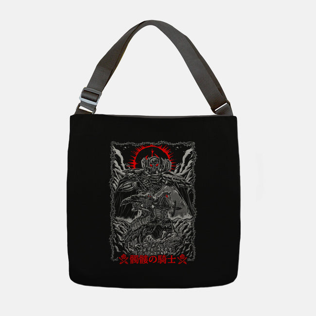 The Quest Of Skull Knight-None-Adjustable Tote-Bag-Knegosfield