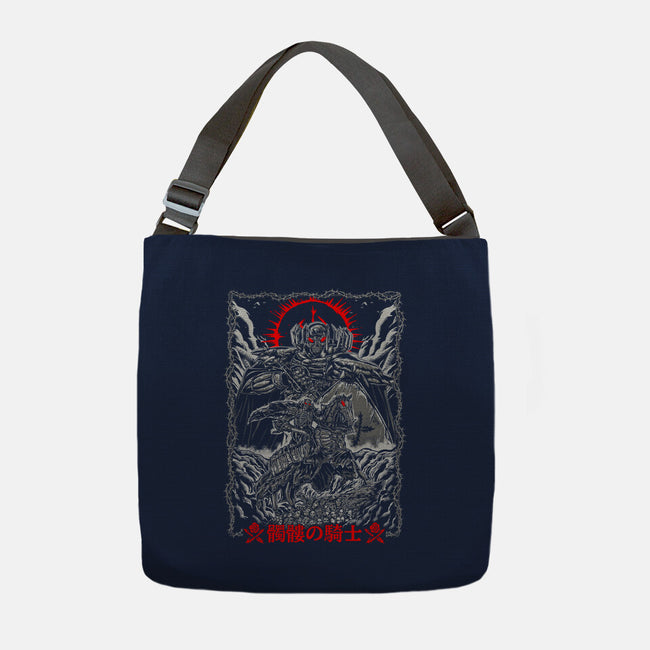 The Quest Of Skull Knight-None-Adjustable Tote-Bag-Knegosfield