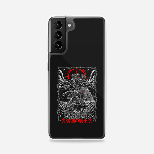 The Quest Of Skull Knight-Samsung-Snap-Phone Case-Knegosfield