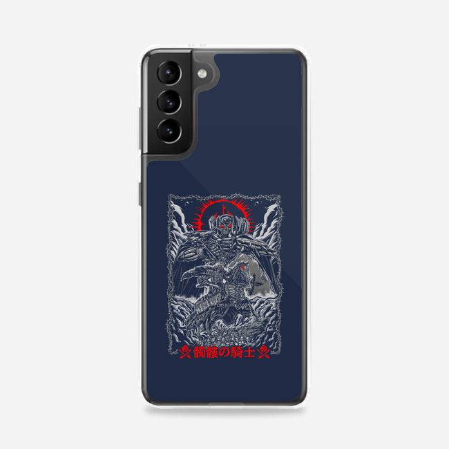 The Quest Of Skull Knight-Samsung-Snap-Phone Case-Knegosfield