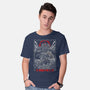 The Quest Of Skull Knight-Mens-Basic-Tee-Knegosfield
