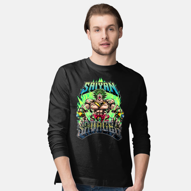 Sayan Savages-Mens-Long Sleeved-Tee-Knegosfield