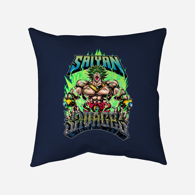 Sayan Savages-None-Removable Cover w Insert-Throw Pillow-Knegosfield