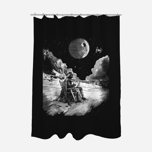 Summer On The Dark Side-None-Polyester-Shower Curtain-kharmazero