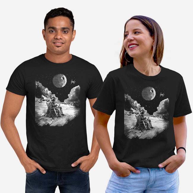 Summer On The Dark Side-Unisex-Basic-Tee-kharmazero