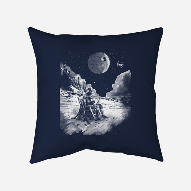 Summer On The Dark Side-None-Non-Removable Cover w Insert-Throw Pillow-kharmazero