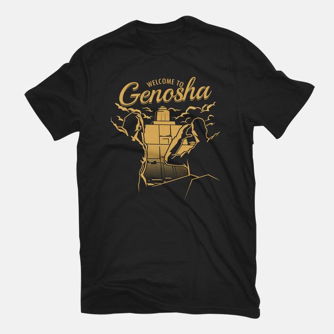 Welcome To Genosha-Womens-Fitted-Tee-estudiofitas