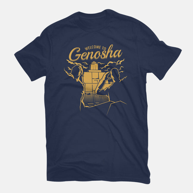 Welcome To Genosha-Unisex-Basic-Tee-estudiofitas