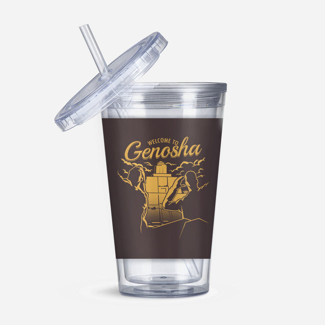 Welcome To Genosha-None-Acrylic Tumbler-Drinkware-estudiofitas