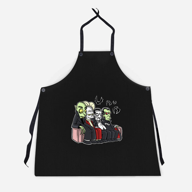 The Draculas-Unisex-Kitchen-Apron-zascanauta