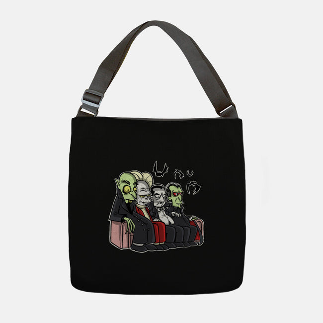 The Draculas-None-Adjustable Tote-Bag-zascanauta