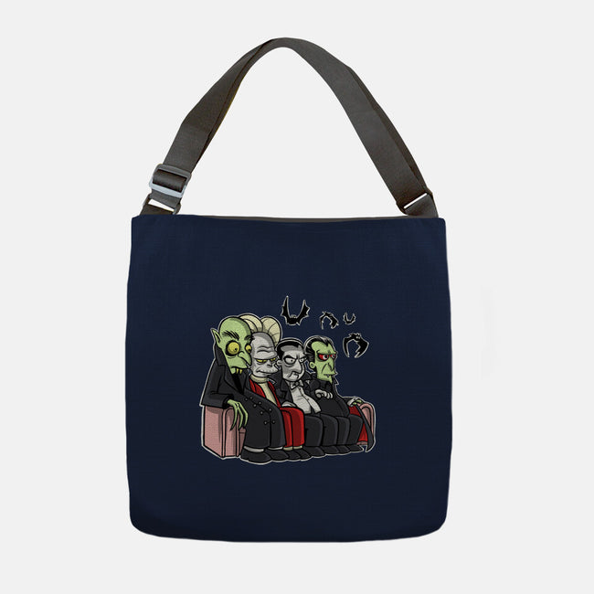 The Draculas-None-Adjustable Tote-Bag-zascanauta