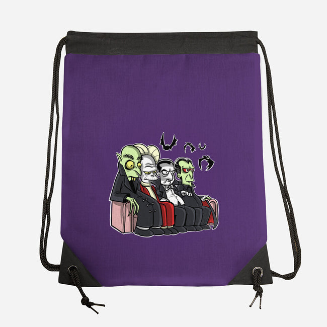 The Draculas-None-Drawstring-Bag-zascanauta