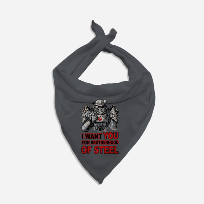 Brother Of Steel-Cat-Bandana-Pet Collar-FernandoSala