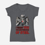 Brother Of Steel-Womens-V-Neck-Tee-FernandoSala