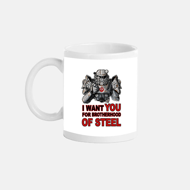 Brother Of Steel-None-Mug-Drinkware-FernandoSala