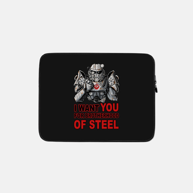 Brother Of Steel-None-Zippered-Laptop Sleeve-FernandoSala