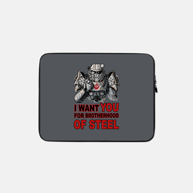 Brother Of Steel-None-Zippered-Laptop Sleeve-FernandoSala