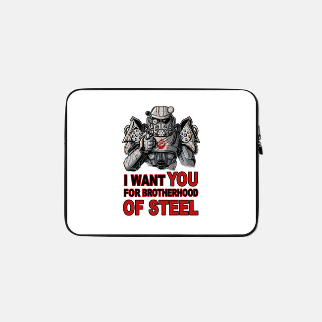 Brother Of Steel-None-Zippered-Laptop Sleeve-FernandoSala