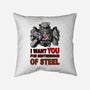 Brother Of Steel-None-Non-Removable Cover w Insert-Throw Pillow-FernandoSala