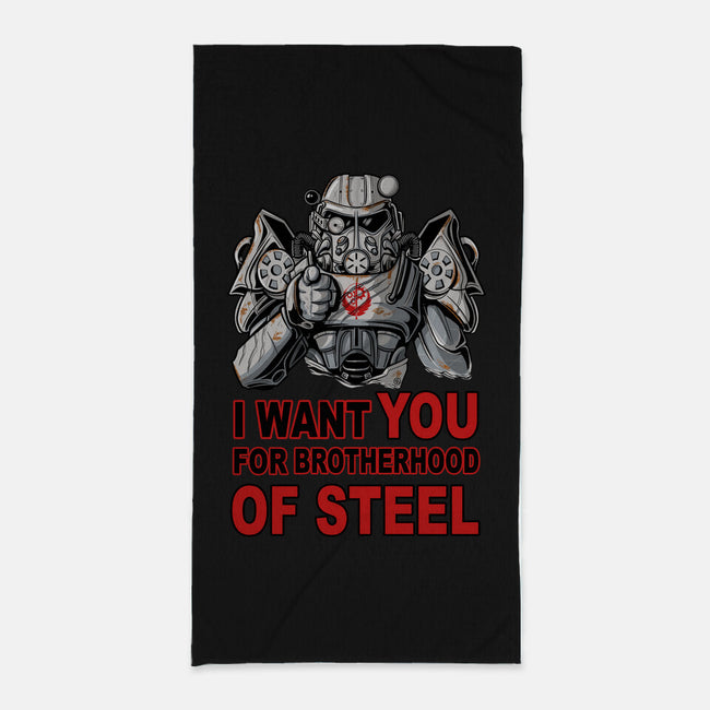 Brother Of Steel-None-Beach-Towel-FernandoSala