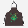 Farmer Vs Zombies-Unisex-Kitchen-Apron-Heyra Vieira