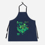 Farmer Vs Zombies-Unisex-Kitchen-Apron-Heyra Vieira