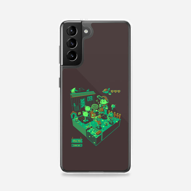 Farmer Vs Zombies-Samsung-Snap-Phone Case-Heyra Vieira