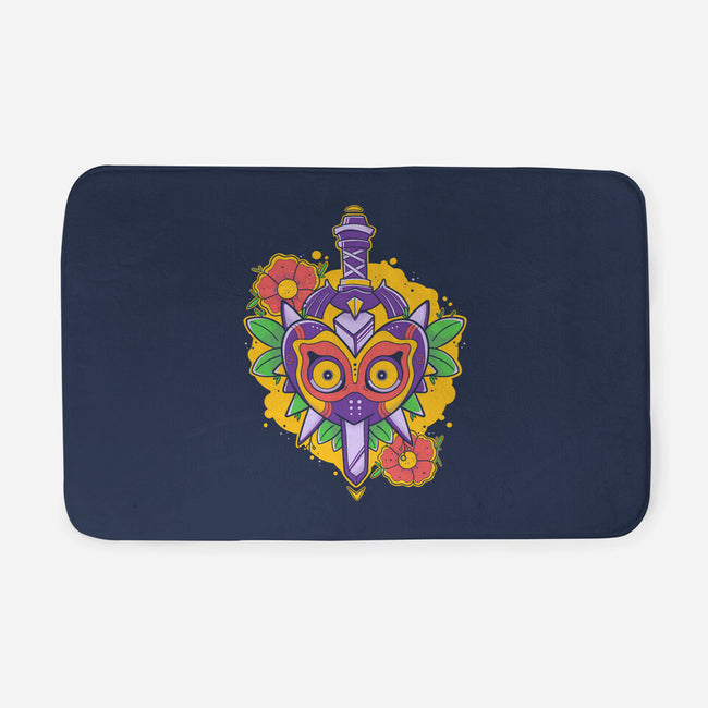 Zelda Mask-None-Memory Foam-Bath Mat-Ca Mask