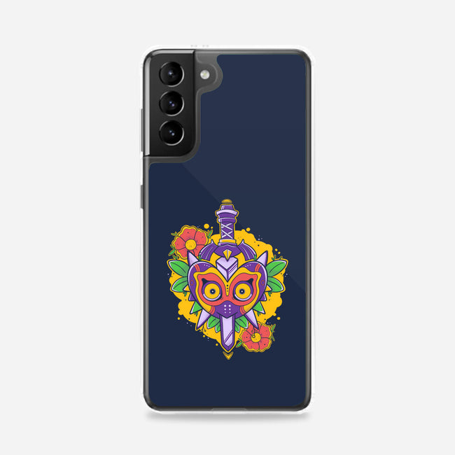 Zelda Mask-Samsung-Snap-Phone Case-Ca Mask