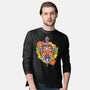 Zelda Mask-Mens-Long Sleeved-Tee-Ca Mask