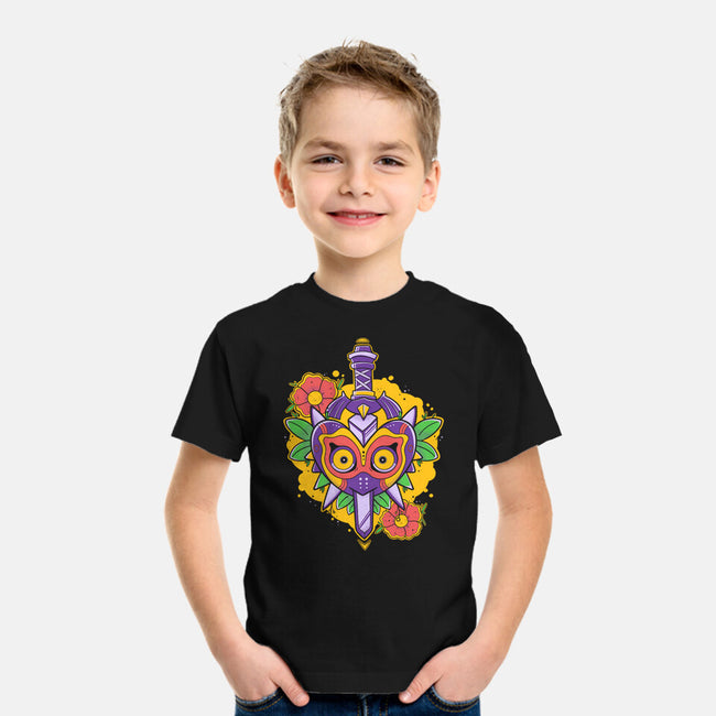 Zelda Mask-Youth-Basic-Tee-Ca Mask