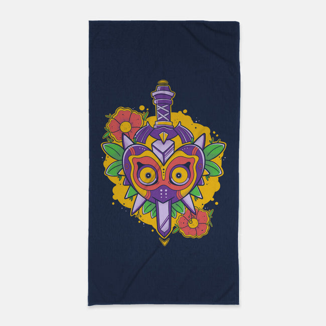 Zelda Mask-None-Beach-Towel-Ca Mask